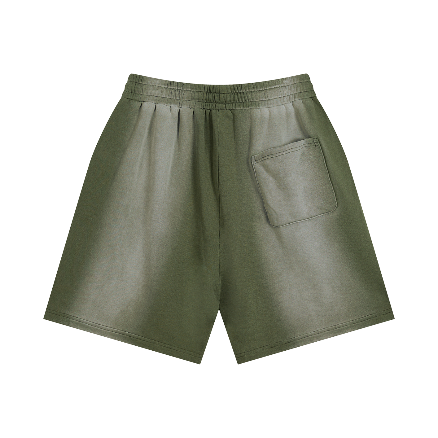 Your Future Sun Fade Distressed Shorts