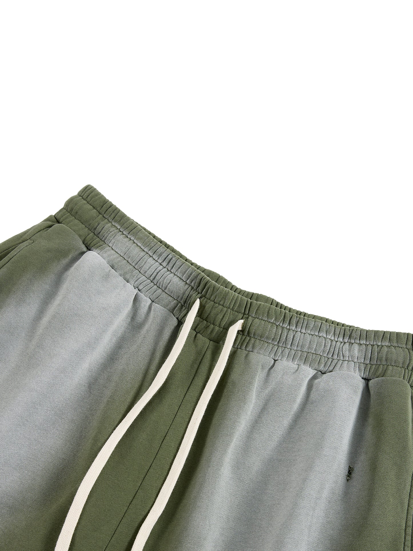 Your Future Sun Fade Distressed Shorts