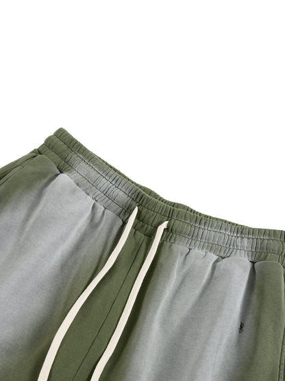 Your Future Sun Fade Distressed Shorts