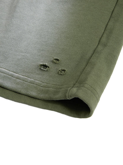 Your Future Sun Fade Distressed Shorts